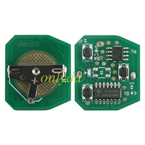 Free shipping For Ferrari 458  3button remote key 434mhz with ID48 chip