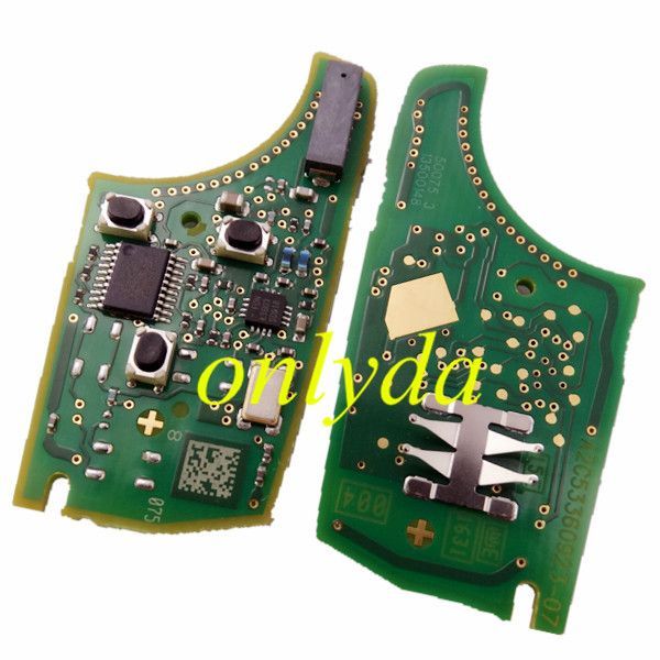 Free shipping Vauxhall original 3 button remote key with 315mhz  5WK50079 95507070 chip GM(HITA G2) 7937E chip original pcb+aftermarket key shell