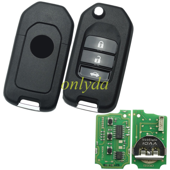 Free shipping XKHO01EN Xhorse VVDi Universal Wired Remote Key 3 Buttons for VVDI2 Mini Key Tool and VVDI Key Tool XKHO00EN