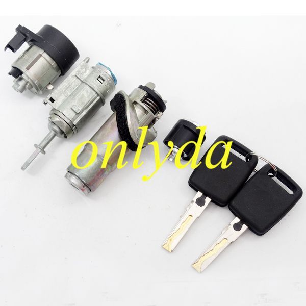 Free shipping For Audi A6 Full set lock