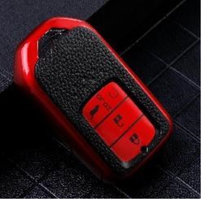 For Honda 4 button  TPU protective key case,please choose the color