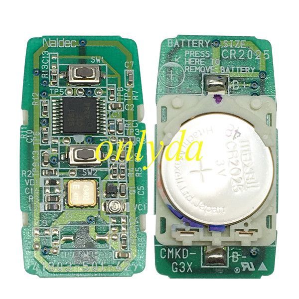 Free shipping For  Mazda Remote Key control key set  with the immobilizer box (with 2 remote key and 1  immobilizer box)