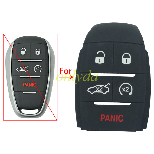 Free shipping 10pcs/lot For Alfa 5 button key For