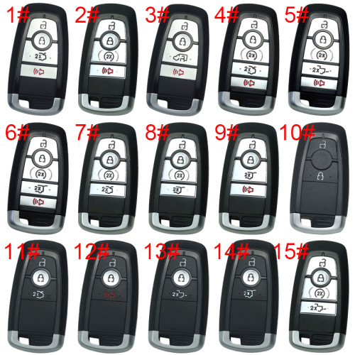 Free shipping 5pcs/lot Ford  remote key shell(please choose  button)
