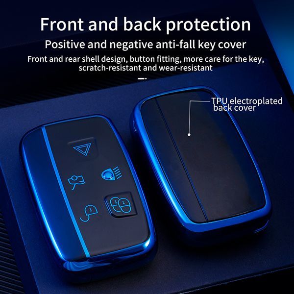 For LandRover 5 button  TPU protective key case,please choose the color