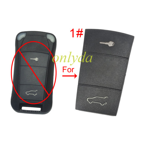 Free shipping 10pcs/lot For  Porsche  remote key pad, pls choose model