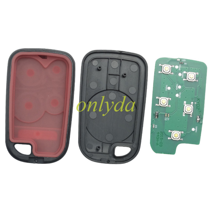 Free shipping For Honda 4+1 button remote key  OUCG8D -440H-A  308mhz for Honda Odyssey 2001-2004