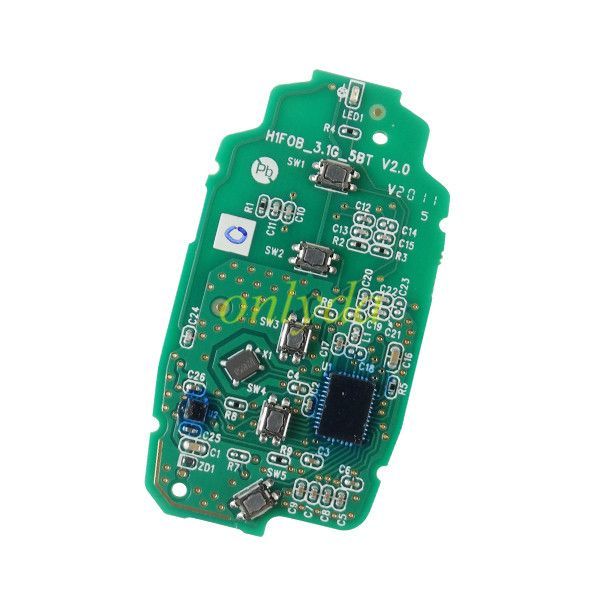 Free shipping For OEM 5 button  keyless remote key with 434mhz  95440-AA000