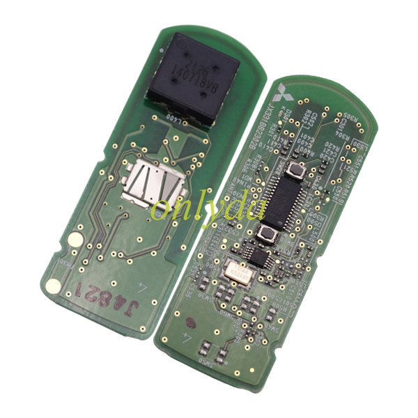 Free shipping For  Mazda 2 button keyless Smart remote key with 434mhz with hitag pro 49 chip