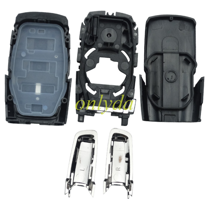 Free shipping For  Dodge remote key with 433.92mhz with PCF7939M/HITAG AES/4A chip ,can choose the key shell
