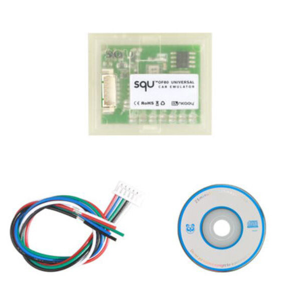 Free shipping SQU OF68 Universal Car Emulator SQU OF68 Car Emulator Signal Reset Immo Programs Place ESL Diagnostic Seat Occupancy WITH of 80