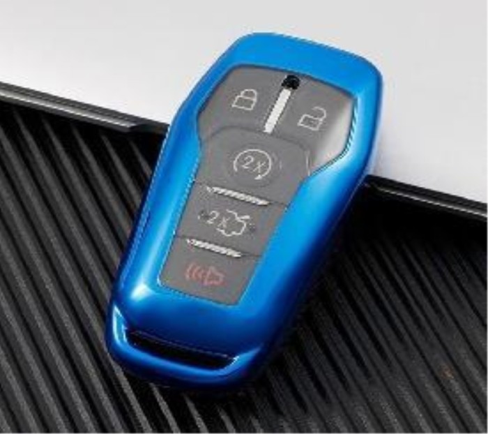 For Ford TPU protective key case  black or red color, please choose