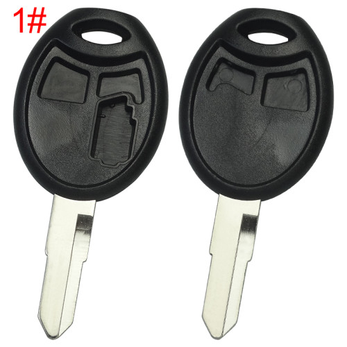 Honda-Motor bike key blank with left blade with badge , pls choose color