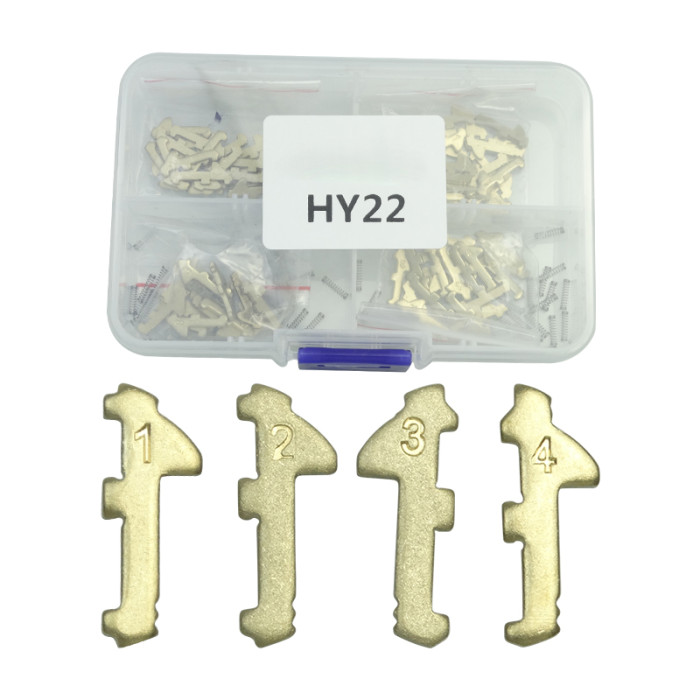 Free shipping 2psc/lot Hyundai lock wafer for REINA IX35 Sportage HY22  it contains 1,2,3,4, Each part has 20pcs and Metal spring