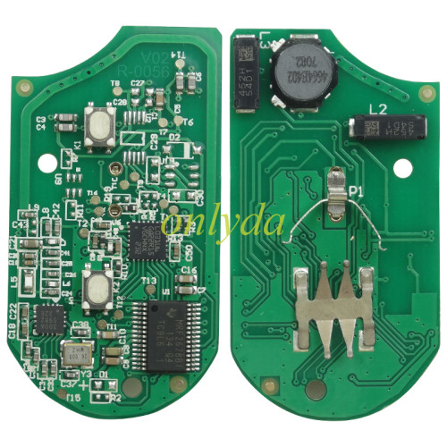 Free shipping smart Key for BMW Bikes 2 Buttons  Frequency:434 MHz   DST AES 8A chip Bikes EWS / Keyless Go