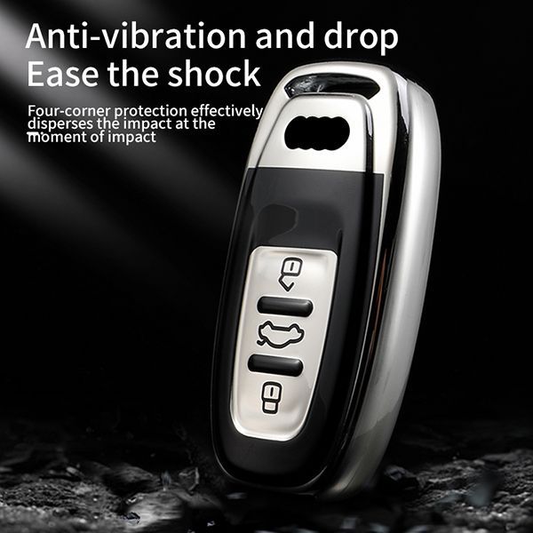 For Audi TPU protective key case,please choose the color