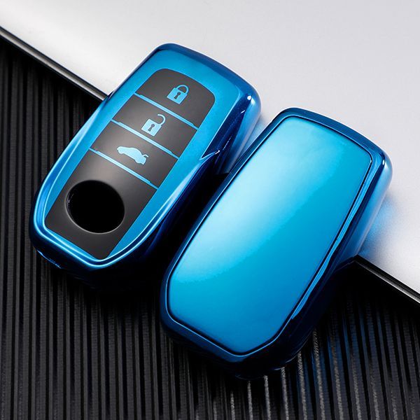 For Toyota 3 button TPU protective key case please choose the color