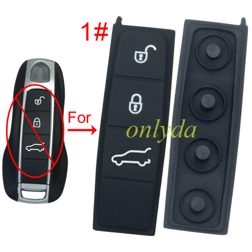Free shipping 10pcs/lot For  Porsche  remote key pad, pls choose model