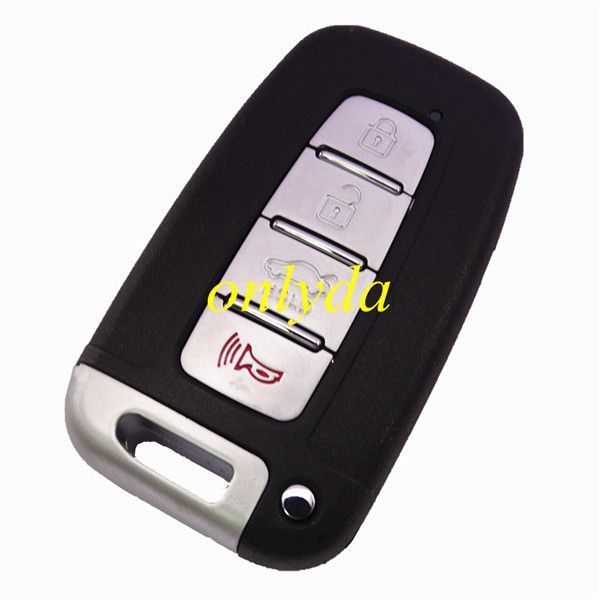 Free shipping For hyundai IX35 Sonata，veloster，kia， Cerato sportage 4 BUTTON KEYLESS HITAG2 46CHIP 7952E with  315mhz FCC ID SY5HMFNA04