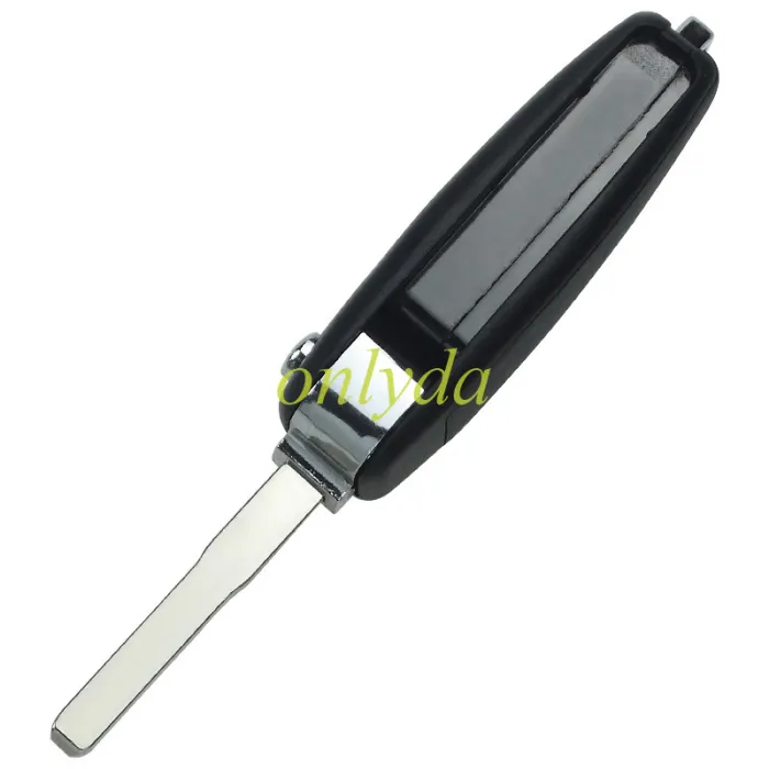 For 3 button Flip remote key blank with HU101 blade