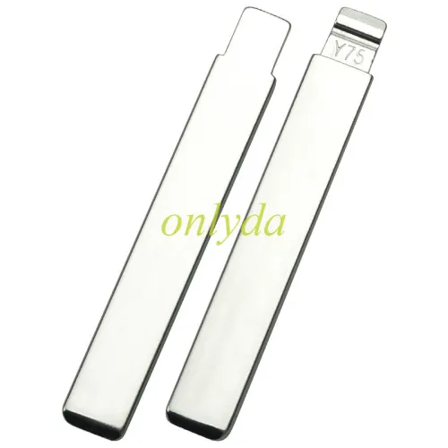 Y75# Kia key blade Embryo width 7.8mm