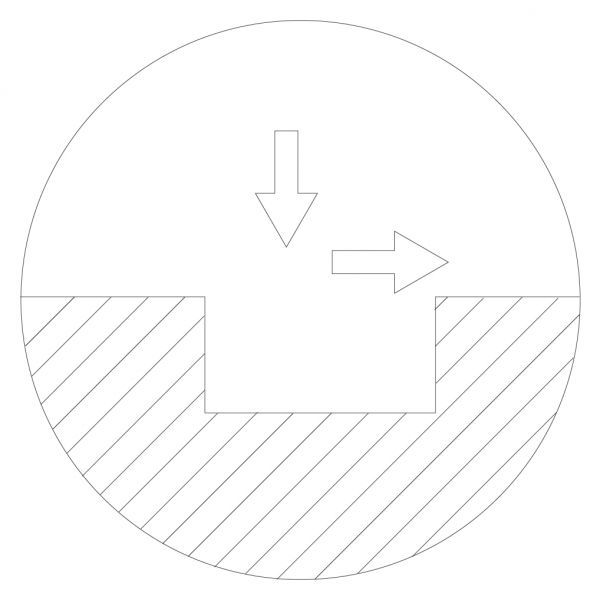 use for keyline laser key cutter,please choose the size