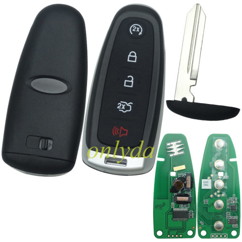 For 5 button keyless remote key with PCF7953 AC1500 chip-434mhz  ASK model