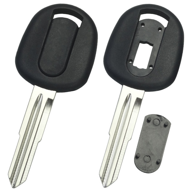 Free shipping 10pcs/lot For chevrolet transponder key blank with left blade without