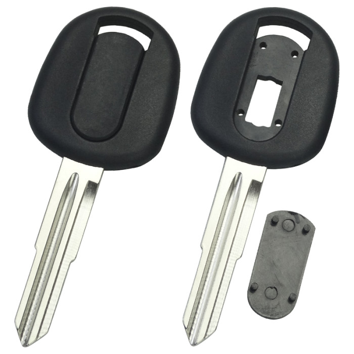 Free shipping 10pcs/lot For chevrolet transponder key blank with left blade without