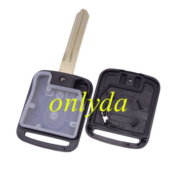 Free shipping For  Nissan 2 button remote key with 433mhz with 7946 chip with ASK model