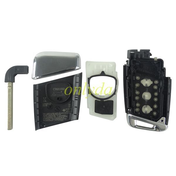 Free shipping Original VW 3 Button remote key blank  with  HU162 blade