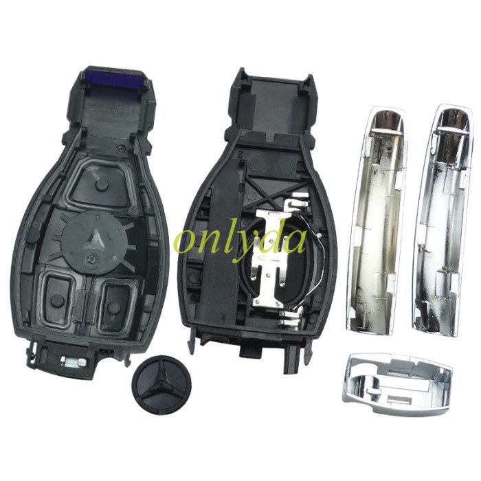 Free shipping Xhorse VVDI 3/3+1 button remote Key  for Mercedes-Benz Yellow Color board without point 315mhz/434mhz