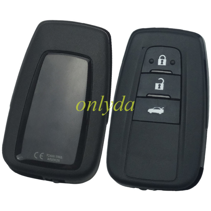Free shipping C1 Smart for Toyota COROLLA 3 button remote key with 434mhz with FSK with AES 4A chip