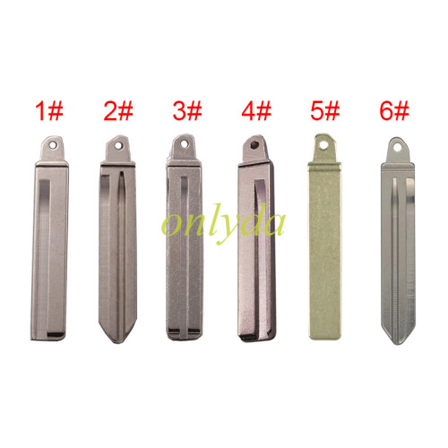 Free shipping 10pcs/lot For KIA 3+1 button remote key blank please choose which key blade in your need