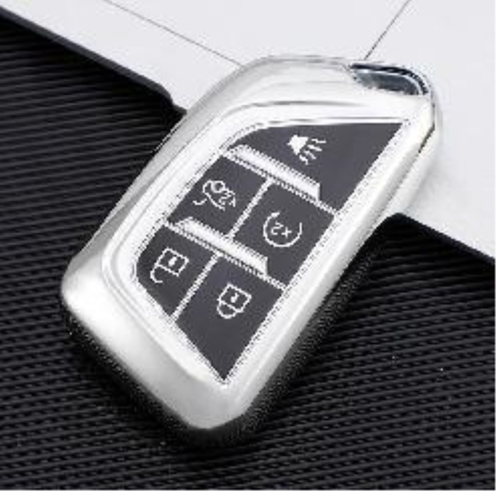 For Cadillac XT5 XT4/XTS/XT6/CT6/ATS-L 5button TPU protective key case , please choose the color