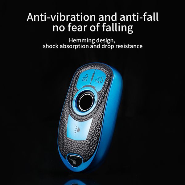For Buick Chevrolet 5button  TPU protective key case, please choose  the color