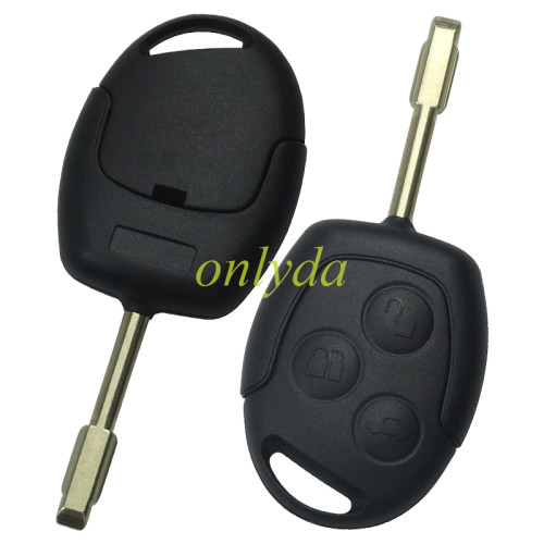 Free shipping 5pcs/lot For FORD Mondeo 4D Remote key 4D60 Glass chip 3 Button with 315mhz and 434mhz（please choose the frequency)）