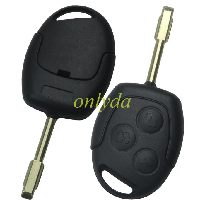 For FORD Mondeo 4D Remote key 4D60 Glass chip 3 Button with 315mhz and 434mhz（please choose the frequency)）