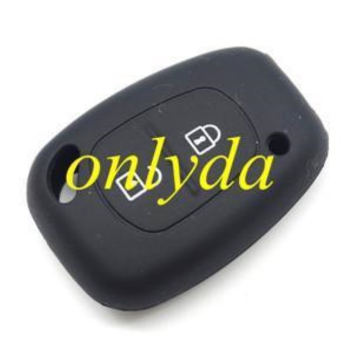Renault 2 button silicon case (Black,Blue ,Red. Please choose the color)