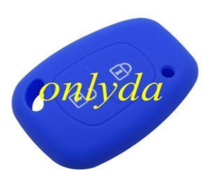 Renault 2 button silicon case (Black,Blue ,Red. Please choose the color)