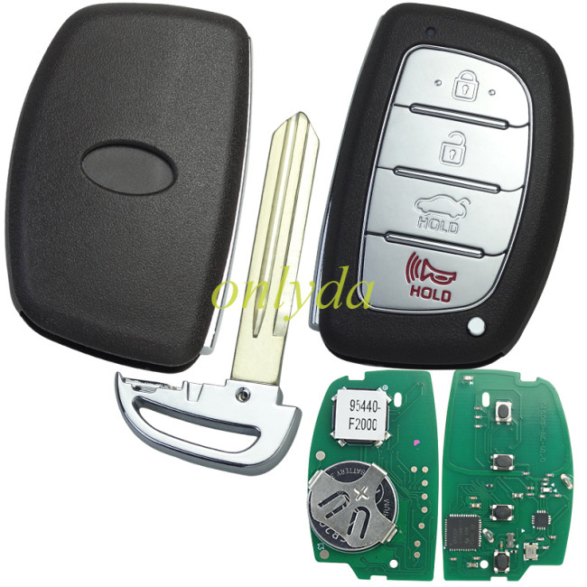 Free shipping For Hyundai Elantra  2016-2018 year 95440-F2000 smart proximity key Part Number: 95440-F2000 (95440F2000)