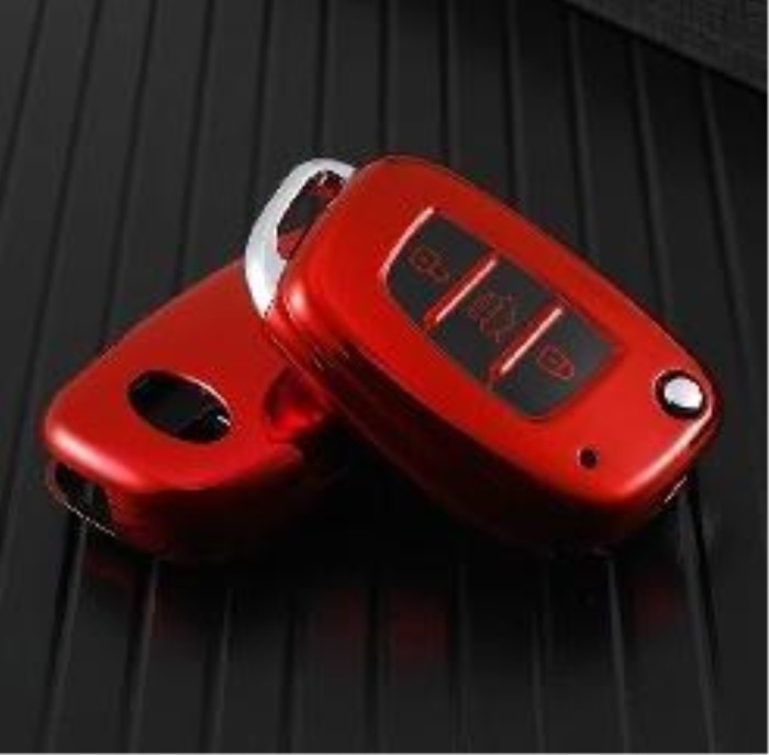 For Hyundai 3 button  TPU protective key case,please choose the color