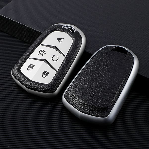 For Cadillac 4 button TPU protective key case , please choose the color