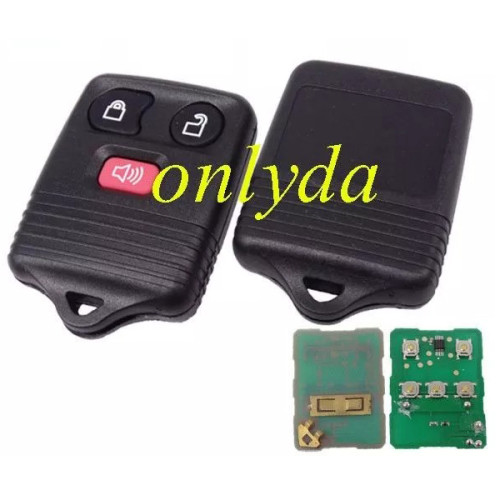 Free shipping 10pcs/lot For Ford 3 button External Remote control with 315mhz/ 434mhz Changeable Frequency by press button