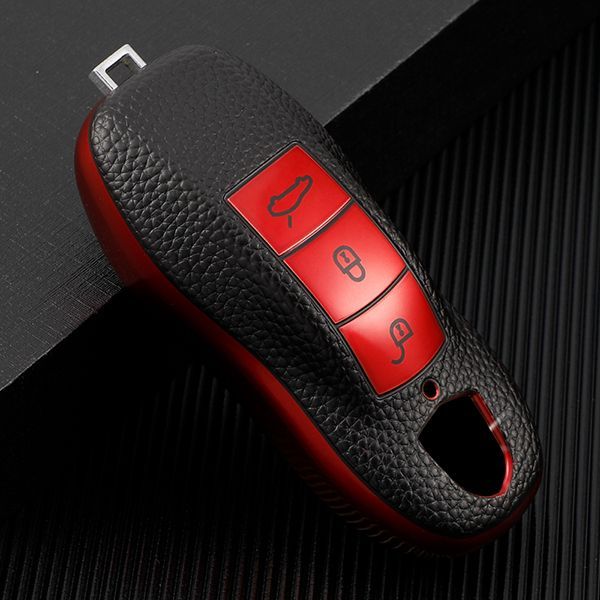 For Porsche 3 button TPU protective key case please choose the color
