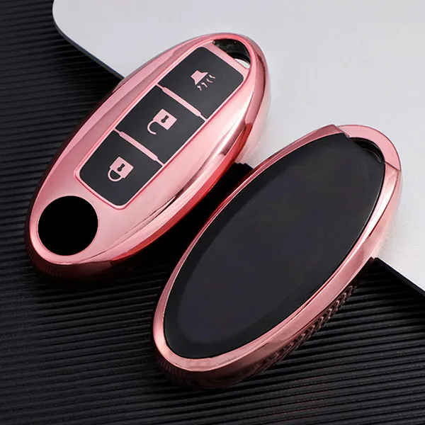 For Nissan 3 button TPU protective key case please choose the color