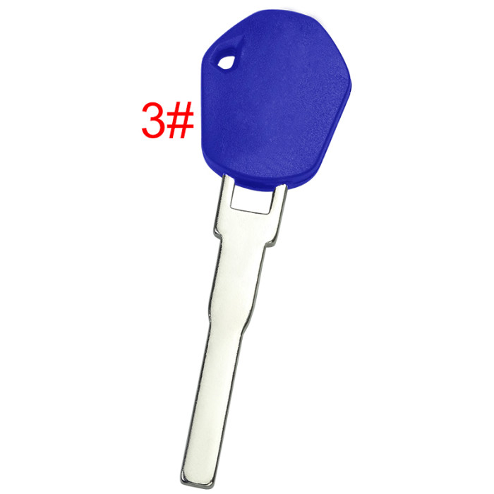 KTM Motocycle car key blank with  blade with printed badge, pls choose color