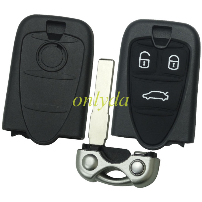 Free shipping For Alfa aftermarket 3 button remote key with 433mhz with 7941 chip ASK