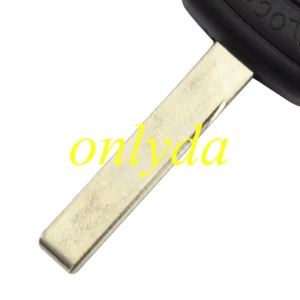 Free shipping 10pcs/lot For Landrover 3 button remote key blank with 2 track blade