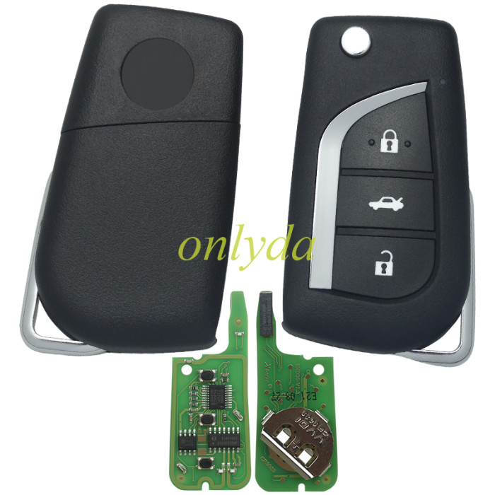 Free shipping For Xhorse VVDI Key Tool VVDI2 Wireless Flip Remote Key XNTO00EN